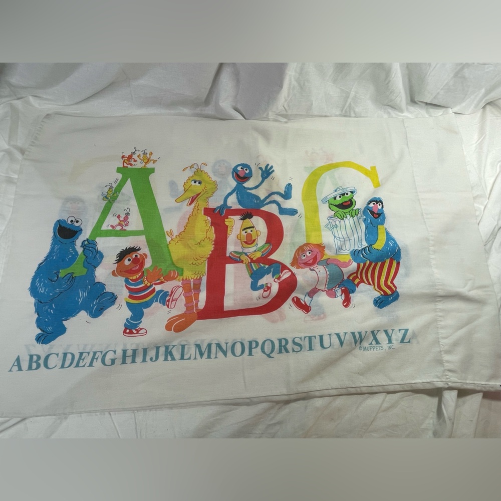 Vintage Sesame Street Pillowcase - Picture 8 of 8